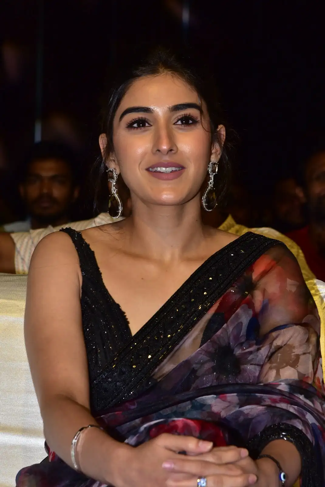 Sakshi Vaidya Stunning Looks at Gandeevadhari Arjuna Pre Release Event