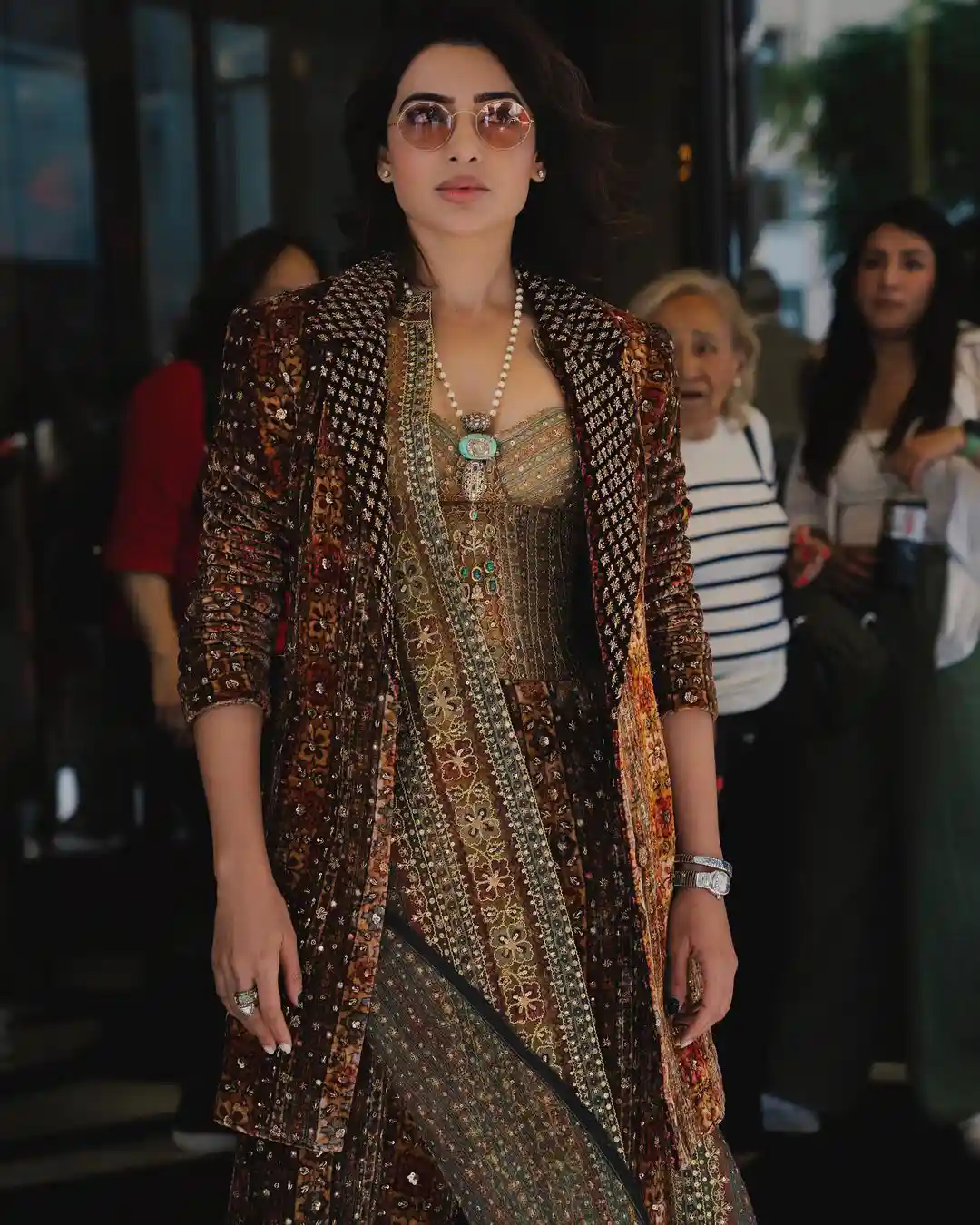 Samantha Photos at 41 Bharat Independence day celebrations in New York