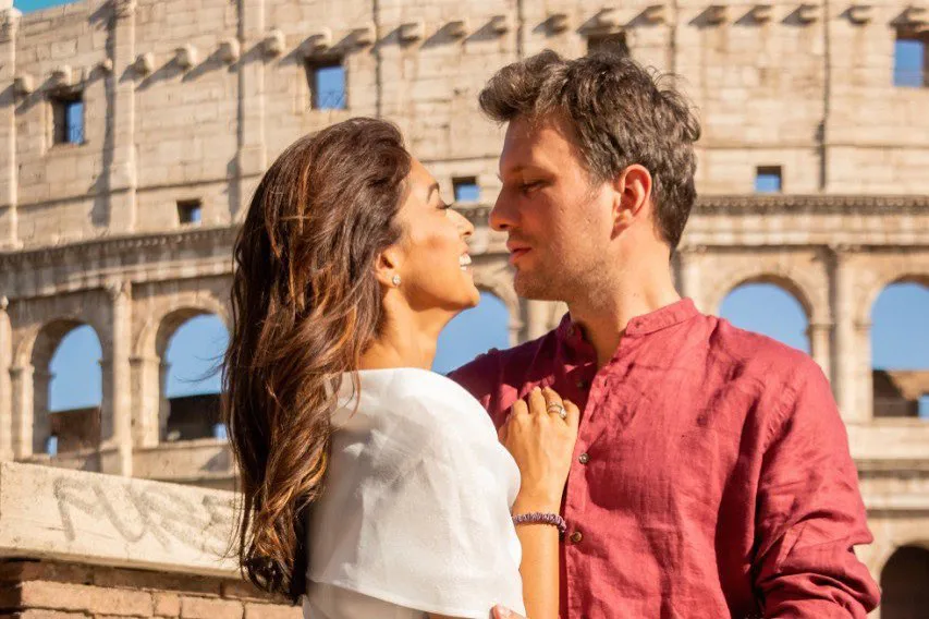 Shriya Saran Photos at Colosseum Rome gone viral