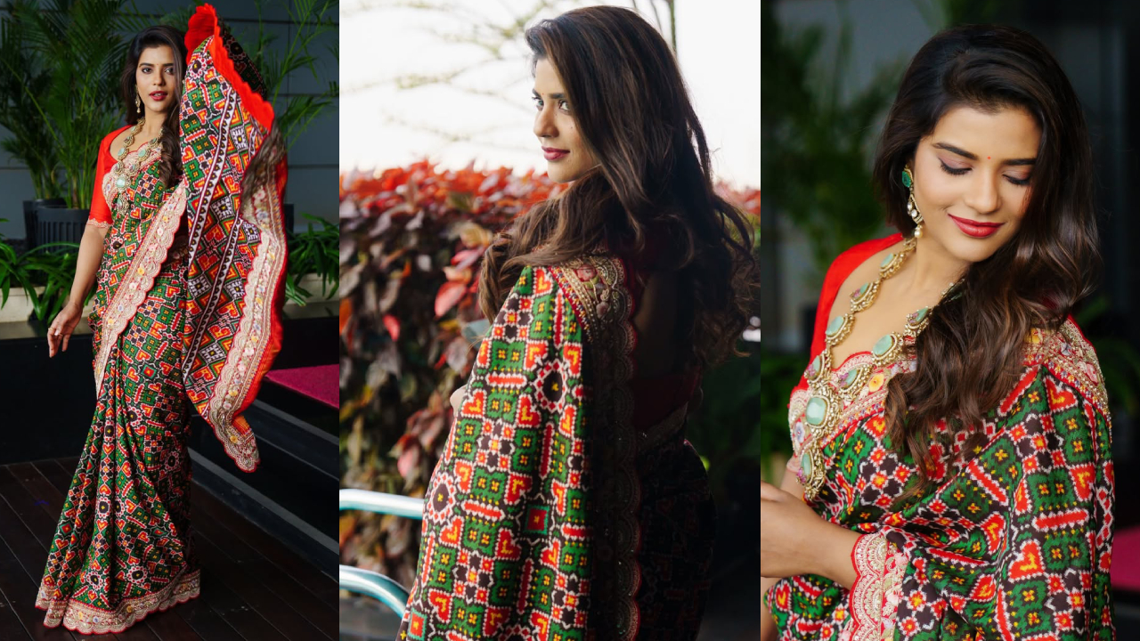 Aishwarya Rajesh: చీరలో సంక్రాంతికి వస్తున్నాం బ్యూటీ ఐశ్వర్య.. ఎంత అందంగా ఉందో కదా.. ఫొటోలు