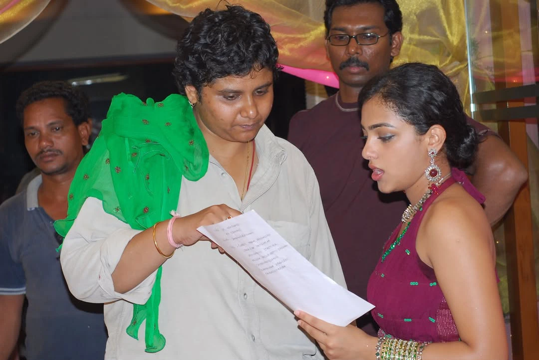 Nithya Menen Shares Ala Modalaindi Working Stills