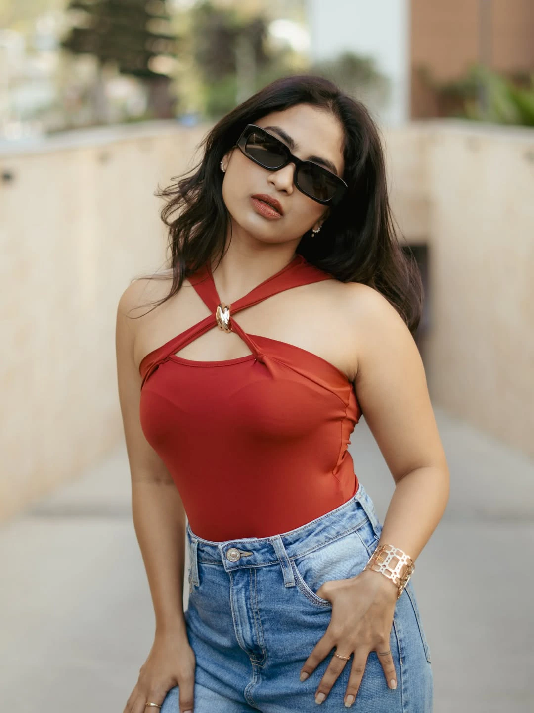 Alekhya Harika Stylish Looks