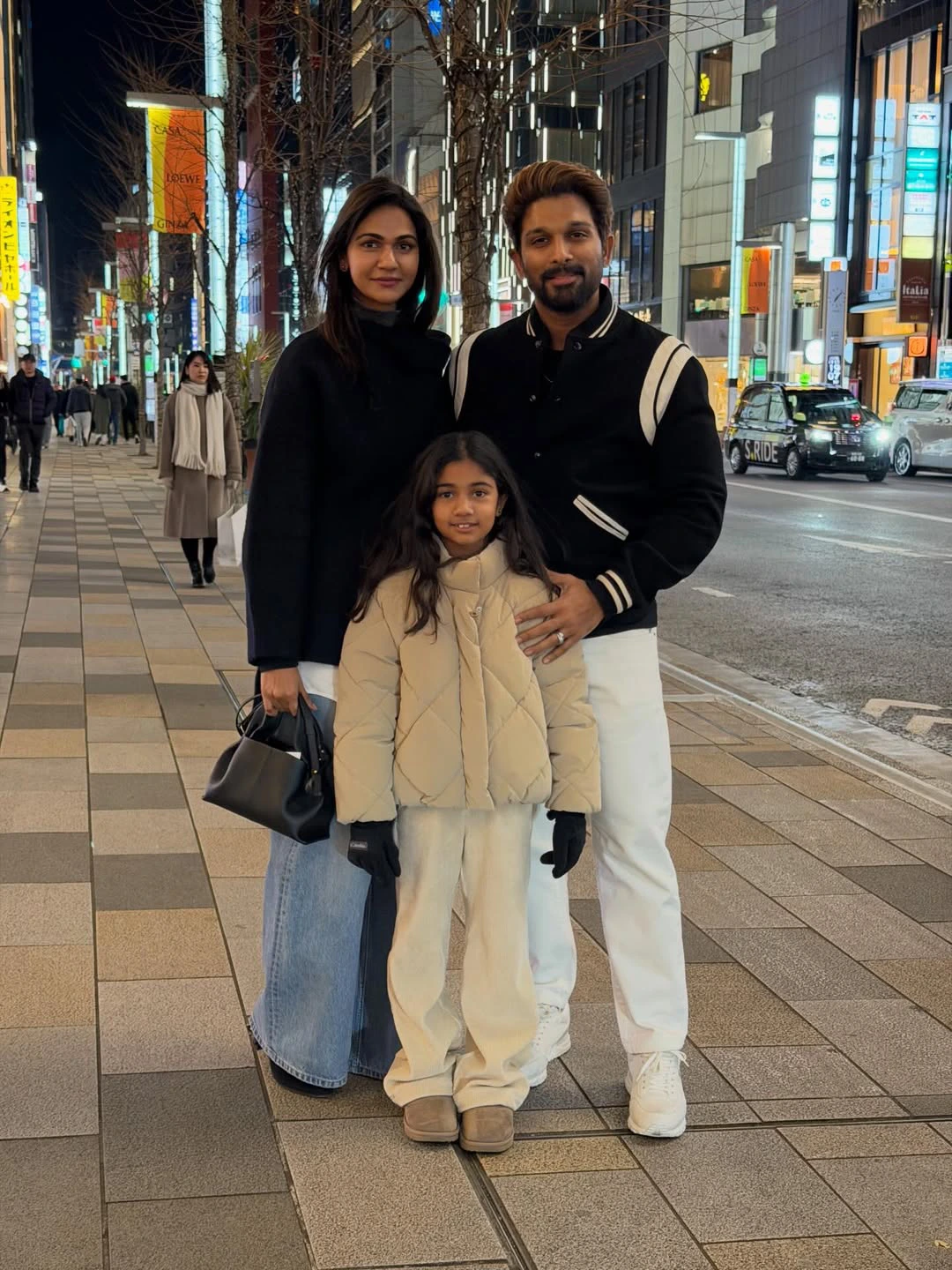 Allu Arjun Enjoying Vacation in Japan with Family