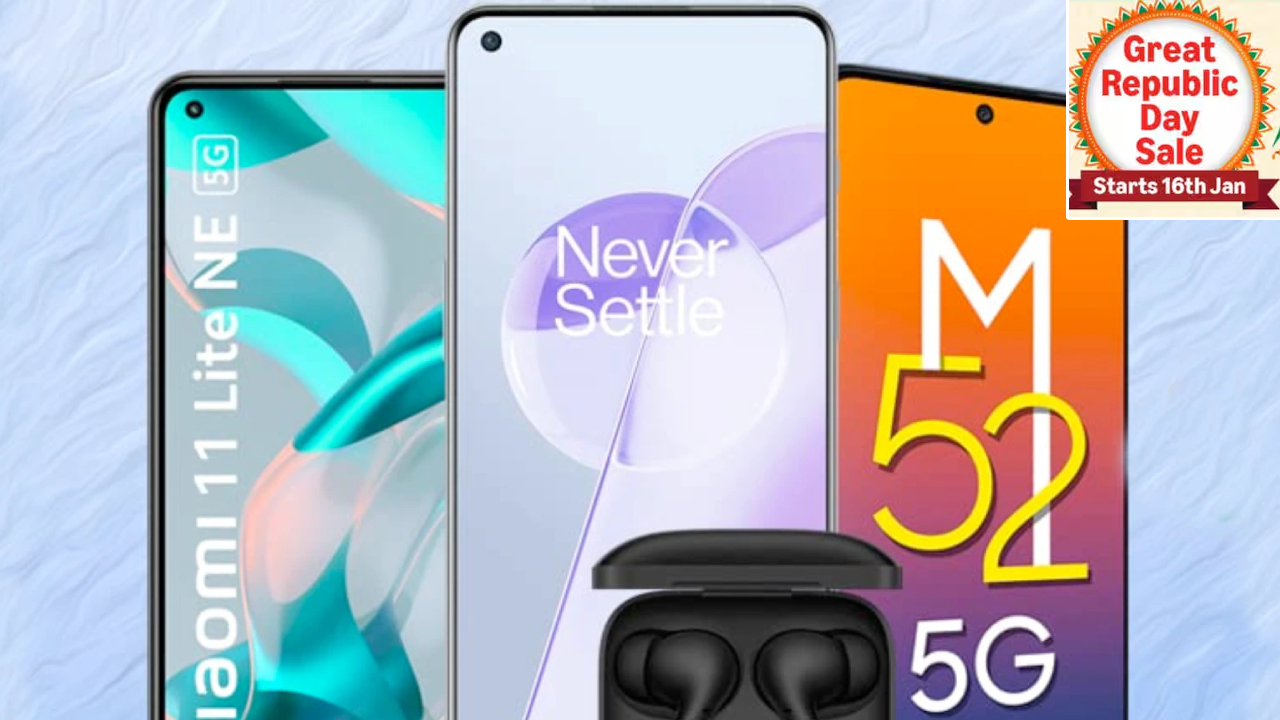 Amazon Great Republic Day Sale : అమెజాన్ రిపబ్లిక్ డే సేల్ ఆఫర్లు.. ఈ టాప్ 5 స్మార్ట్‌ఫోన్లపై అద్భుతమైన డిస్కౌంట్లు.. ఎప్పటినుంచంటే?