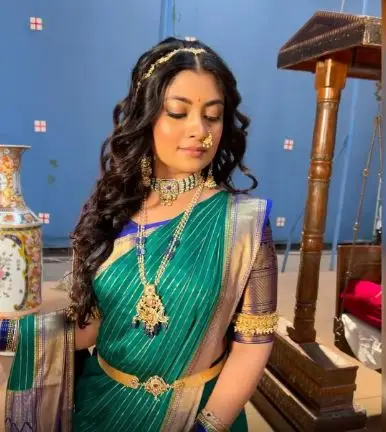 Ammu Abhirami Rajasaab Working Stills