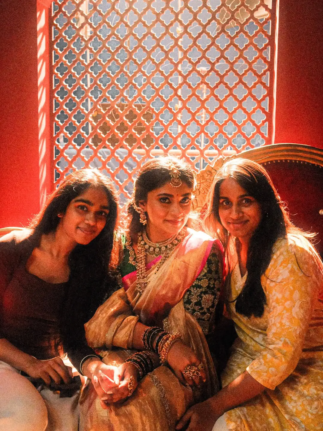 Ammu Abhirami Rajasaab Working Stills