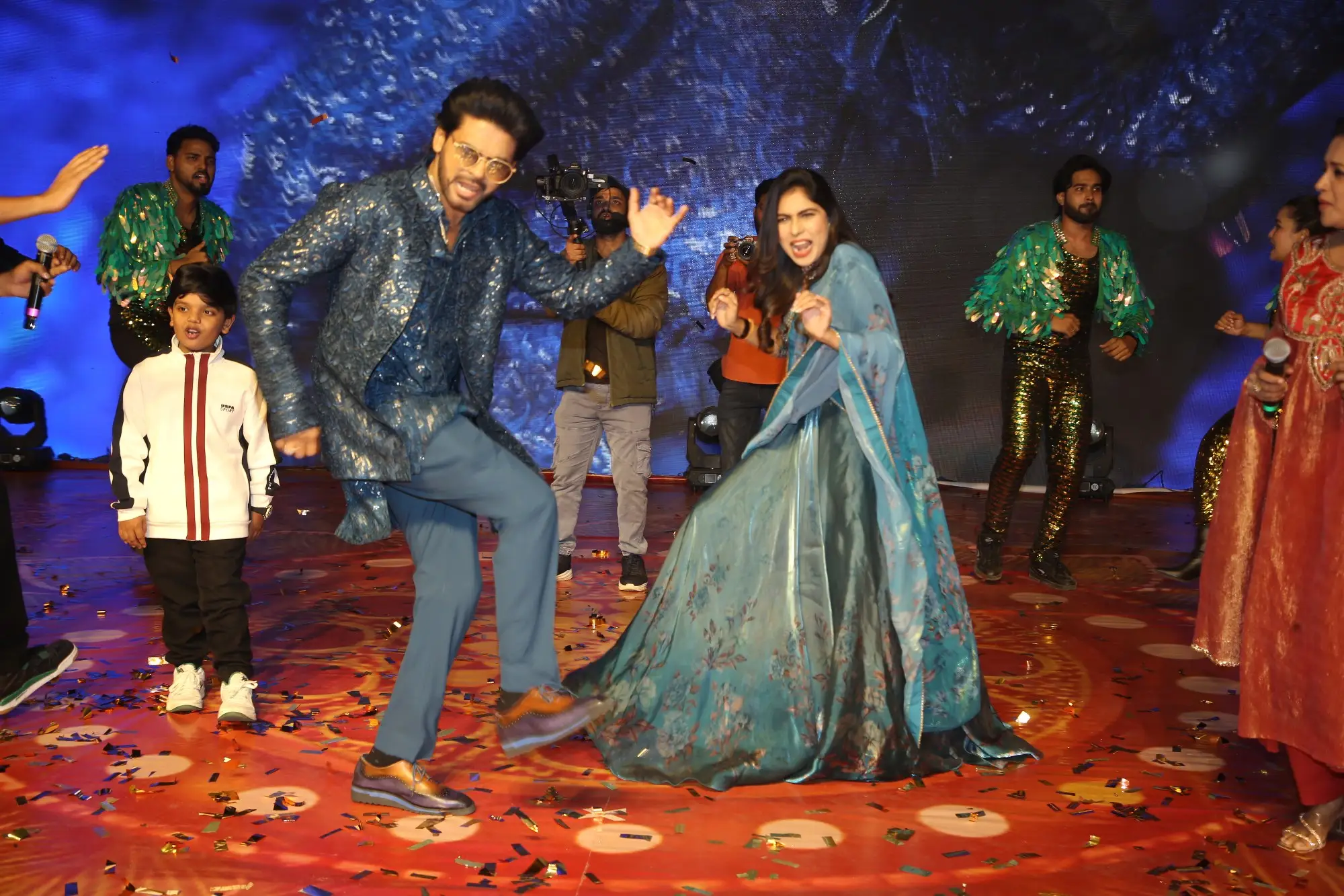 Anaganaga Oka Raju Pre Release Event Photos