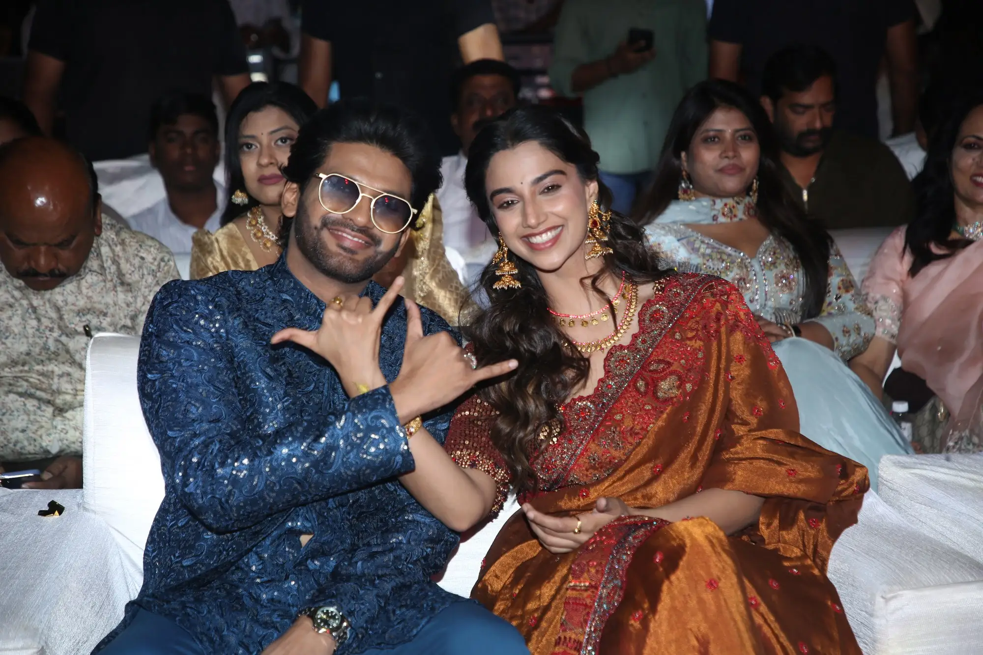 Anaganaga Oka Raju Pre Release Event Photos