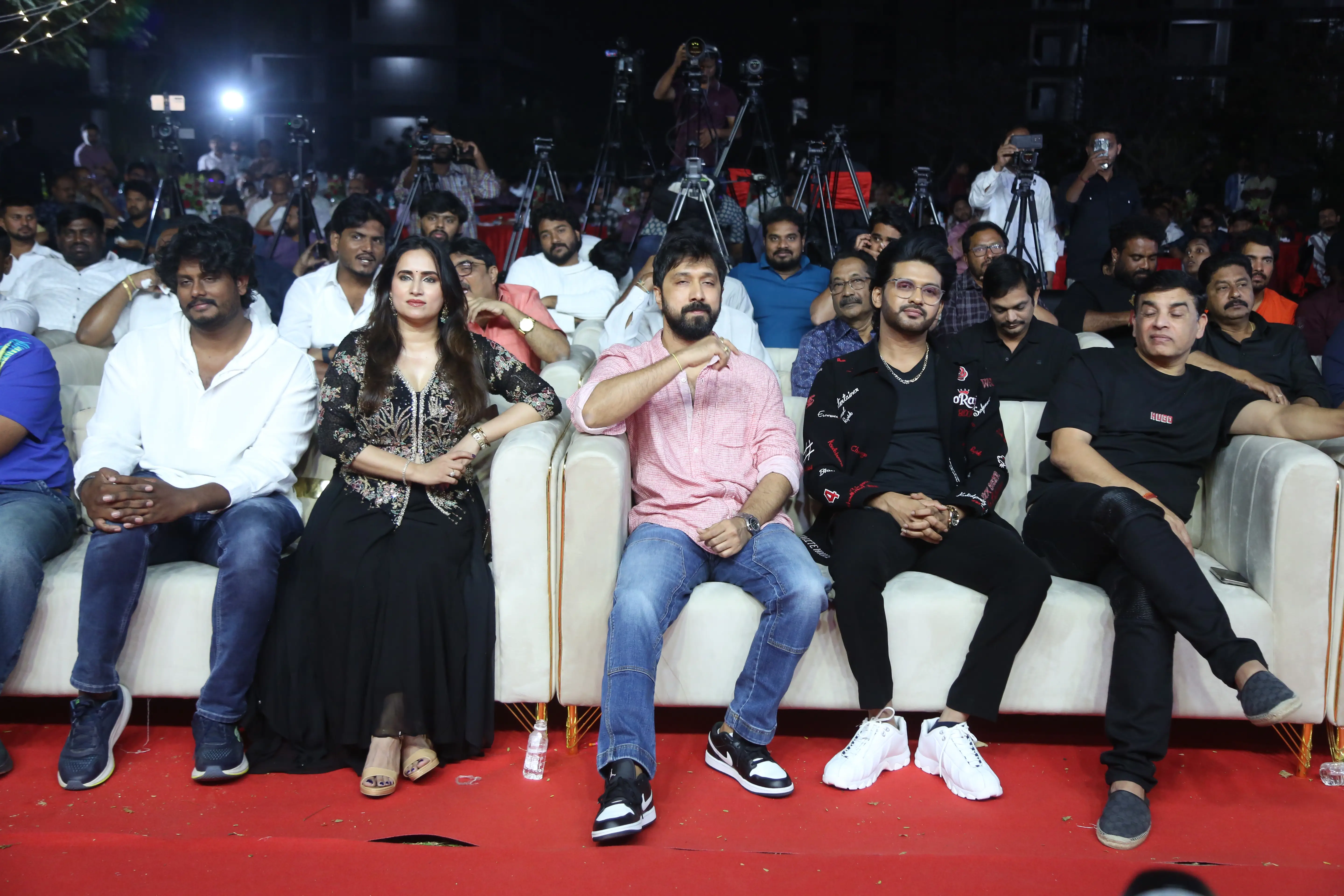 Anaganaga oka raju success celebrations