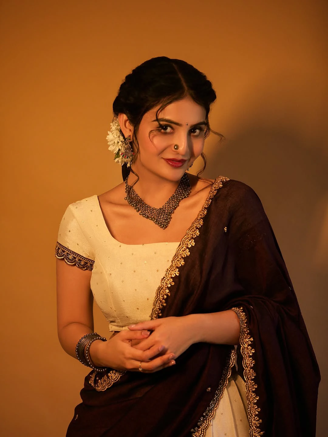 Ananya Nagalla Stunning Traditional Looks on Sankranthi