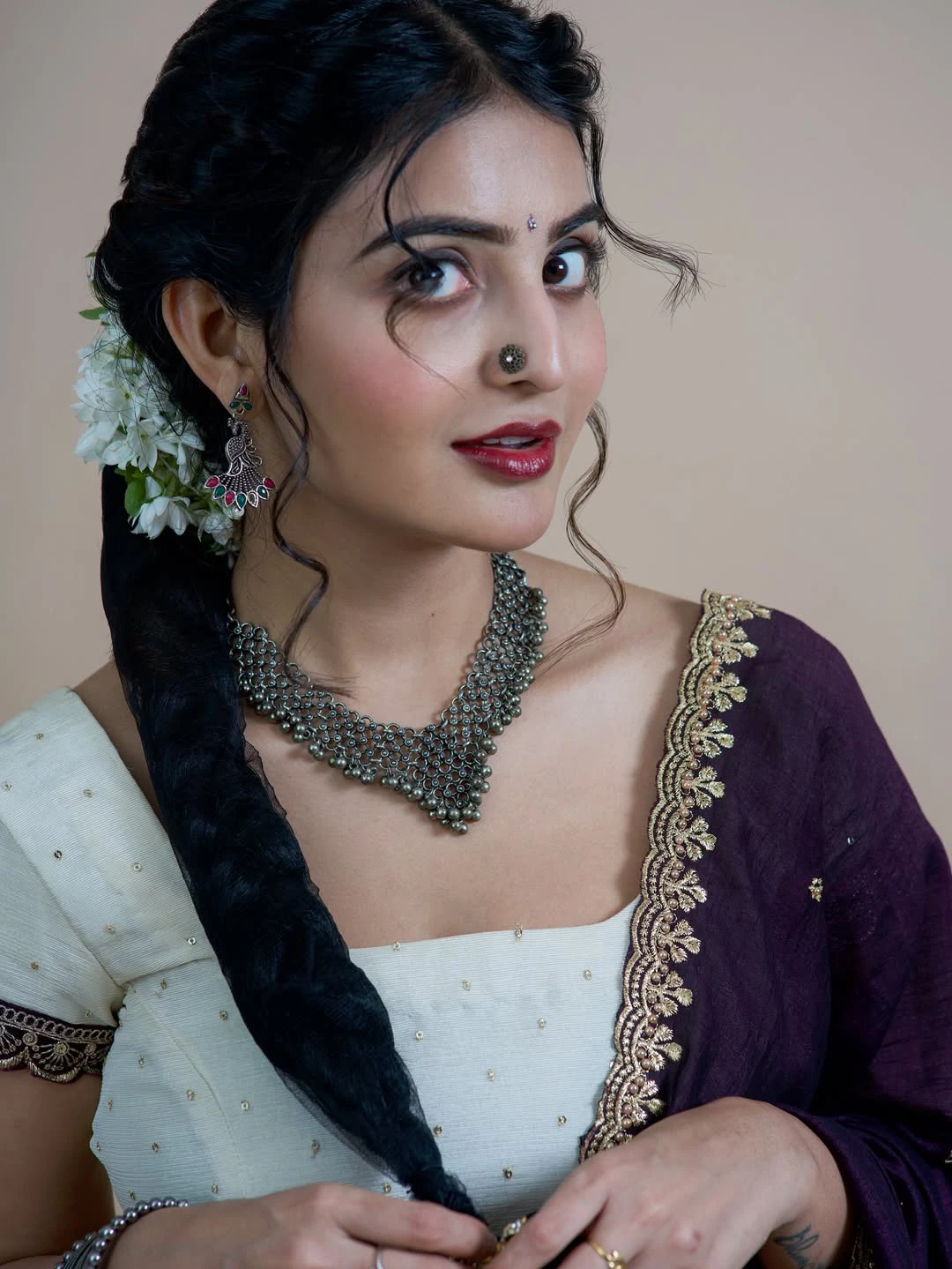 Ananya Nagalla Stunning Traditional Looks on Sankranthi