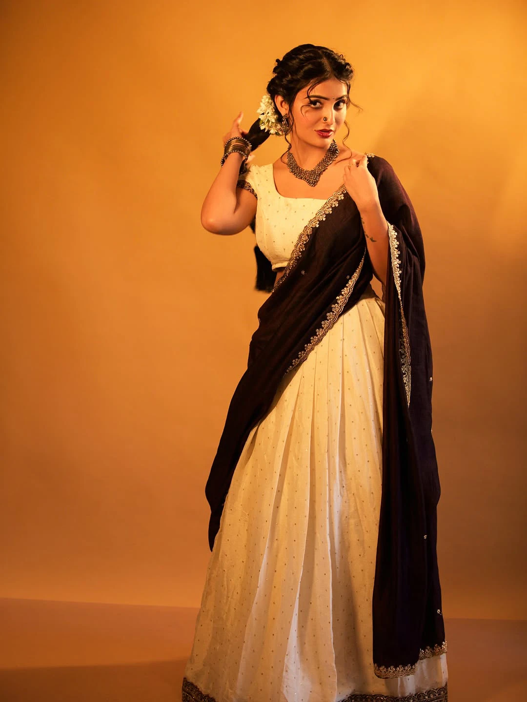 Ananya Nagalla Stunning Traditional Looks on Sankranthi