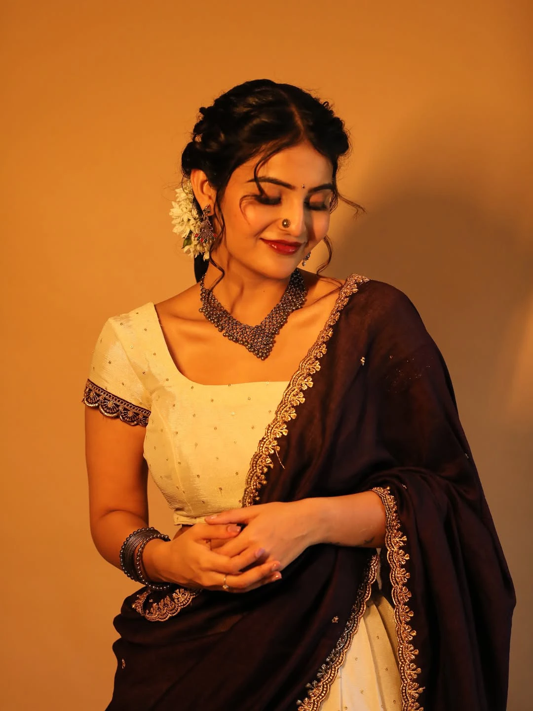 Ananya Nagalla Stunning Traditional Looks on Sankranthi