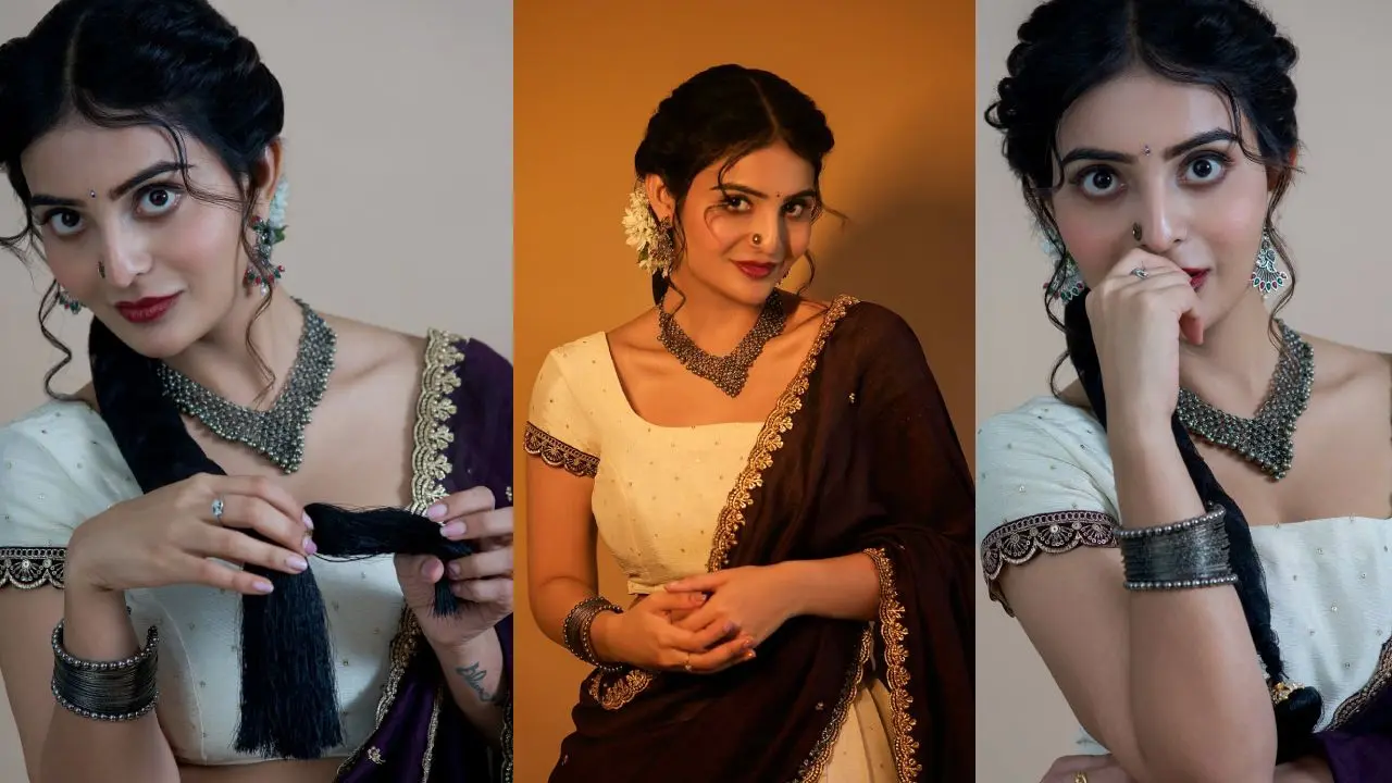 Ananya Nagalla Stunning Traditional Looks on Sankranthi
