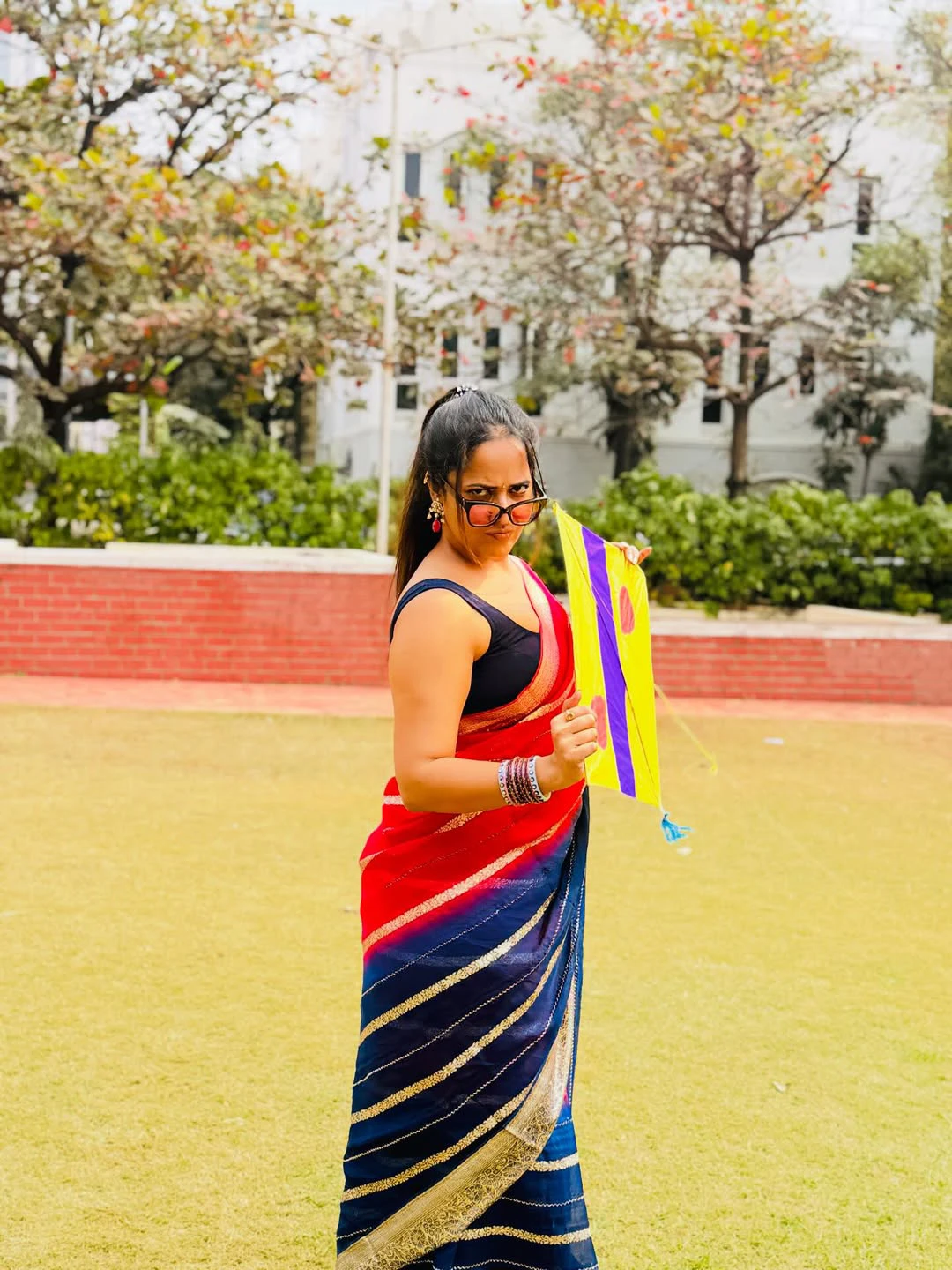 Anasuya Bharadwaj Sankranthi Special Photos