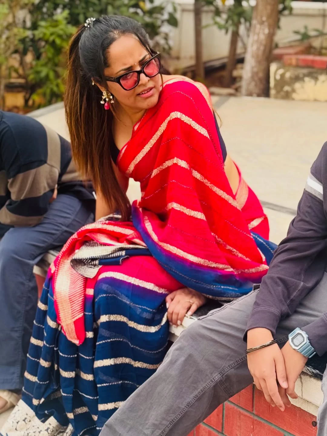 Anasuya Bharadwaj Sankranthi Special Photos