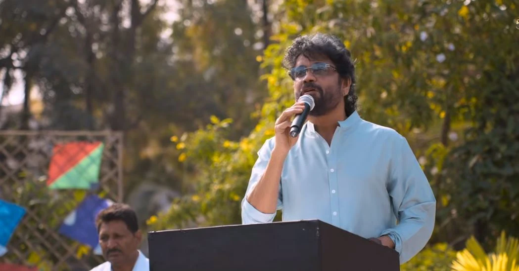 Naga Chaitanya Sobhita Dhulipala Sankranthi Celebrations with Annapurna Studio Employees