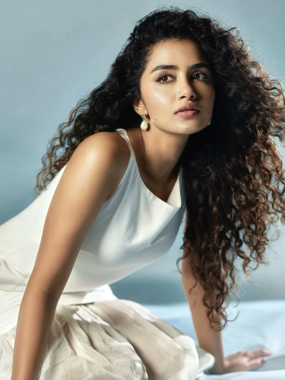Anupama Parameswaran Stunning Looks with Curly Hair