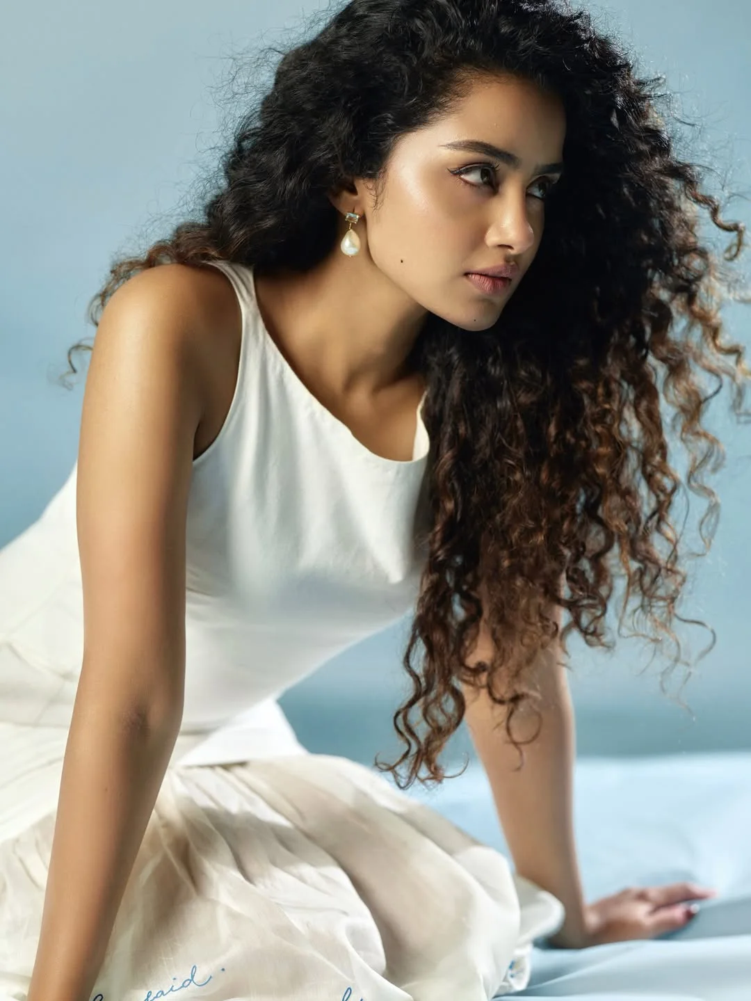 Anupama Parameswaran Stunning Looks with Curly Hair