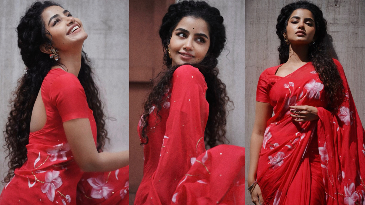 Anupama Parameswaran: చీరలో అనుపమ అందం.. చూస్తే మతిపోవడం ఖాయం.. ఫోటోలు