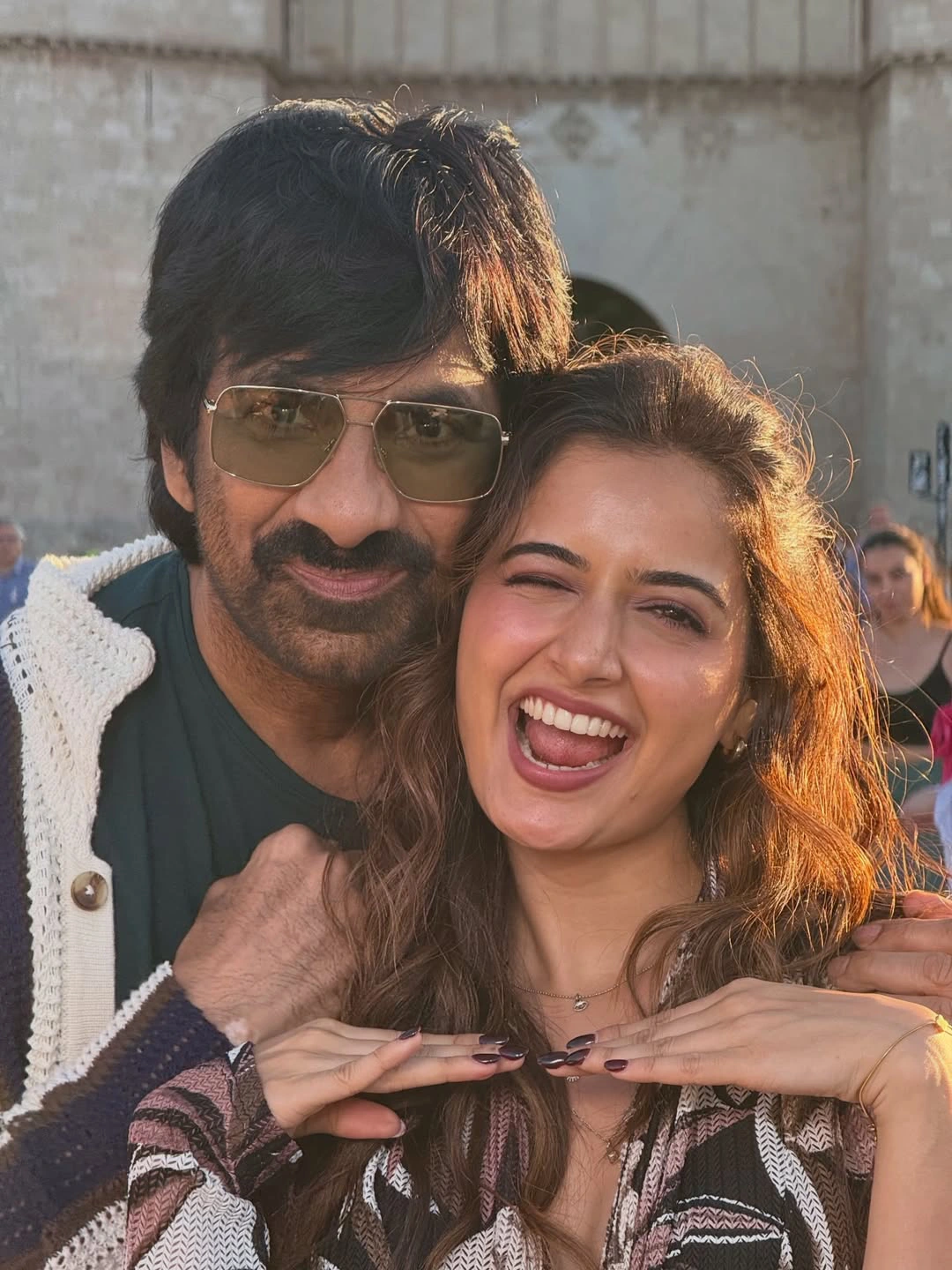 Ashika Ranganath Shares Bharatha Mahasayulaku Wignyapthi Working Stills