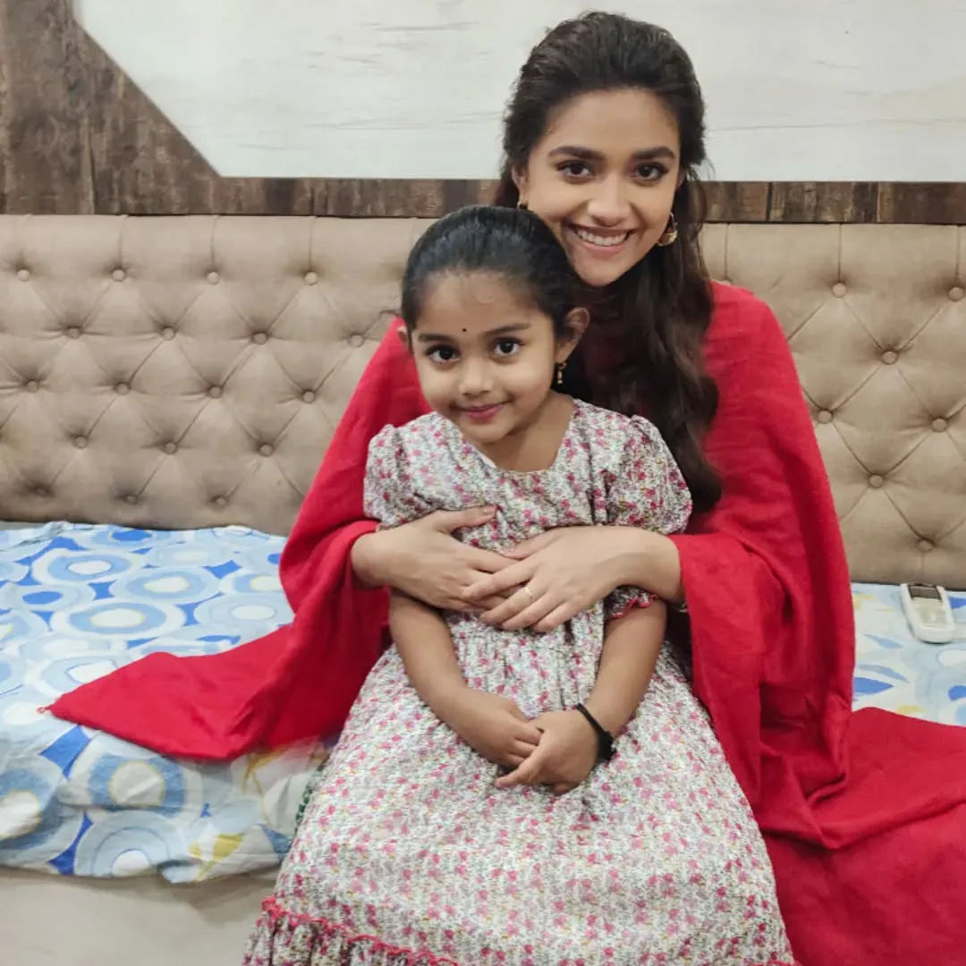 Baby Uha Child Artist Acted in Mana Shankara VaraPrasad Garu