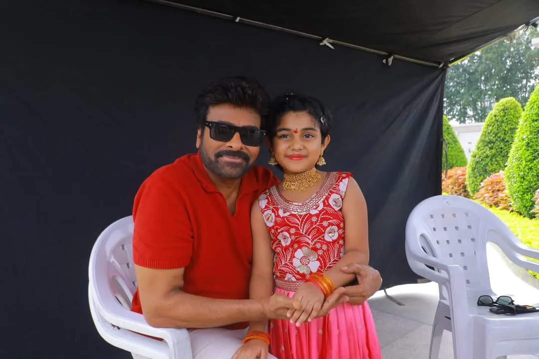 Baby Uha Child Artist Acted in Mana Shankara VaraPrasad Garu