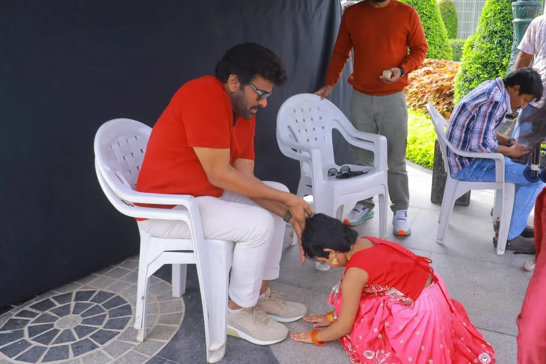 Baby Uha Child Artist Acted in Mana Shankara VaraPrasad Garu