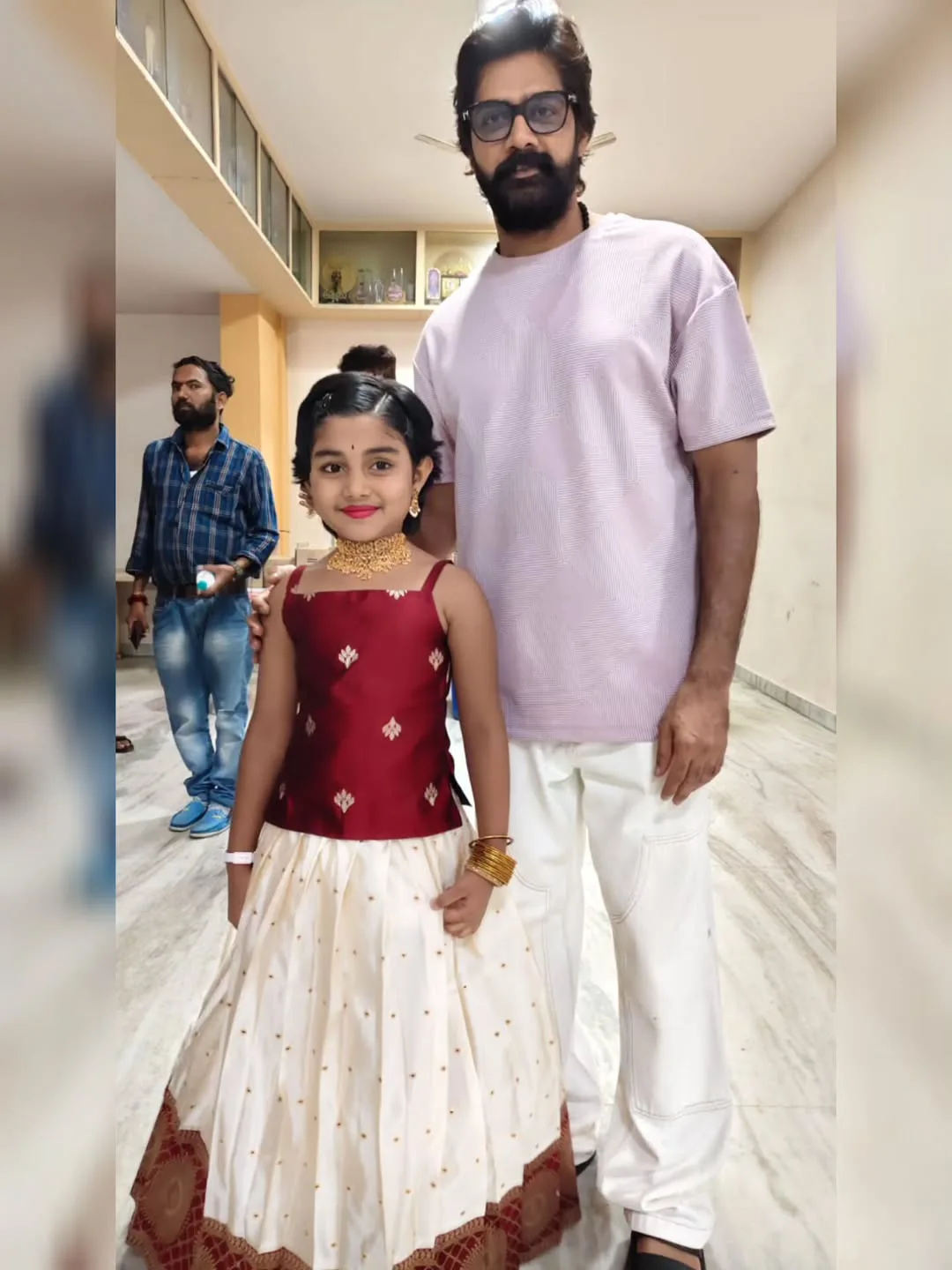 Baby Uha Child Artist Acted in Mana Shankara VaraPrasad Garu