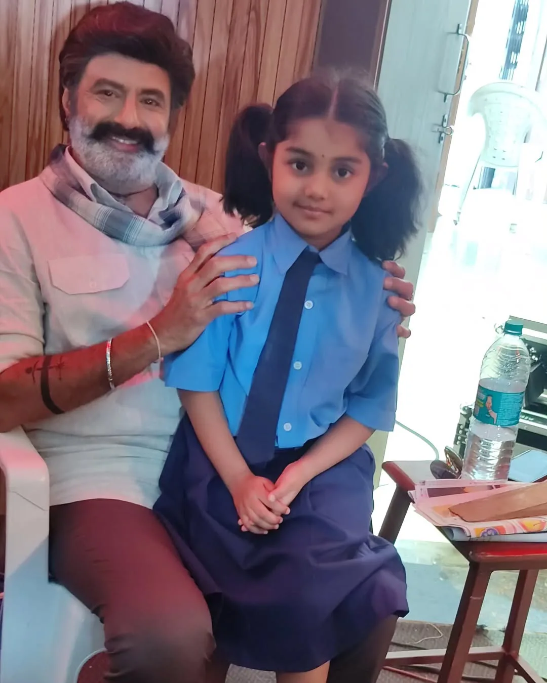 Baby Uha Child Artist Acted in Mana Shankara VaraPrasad Garu