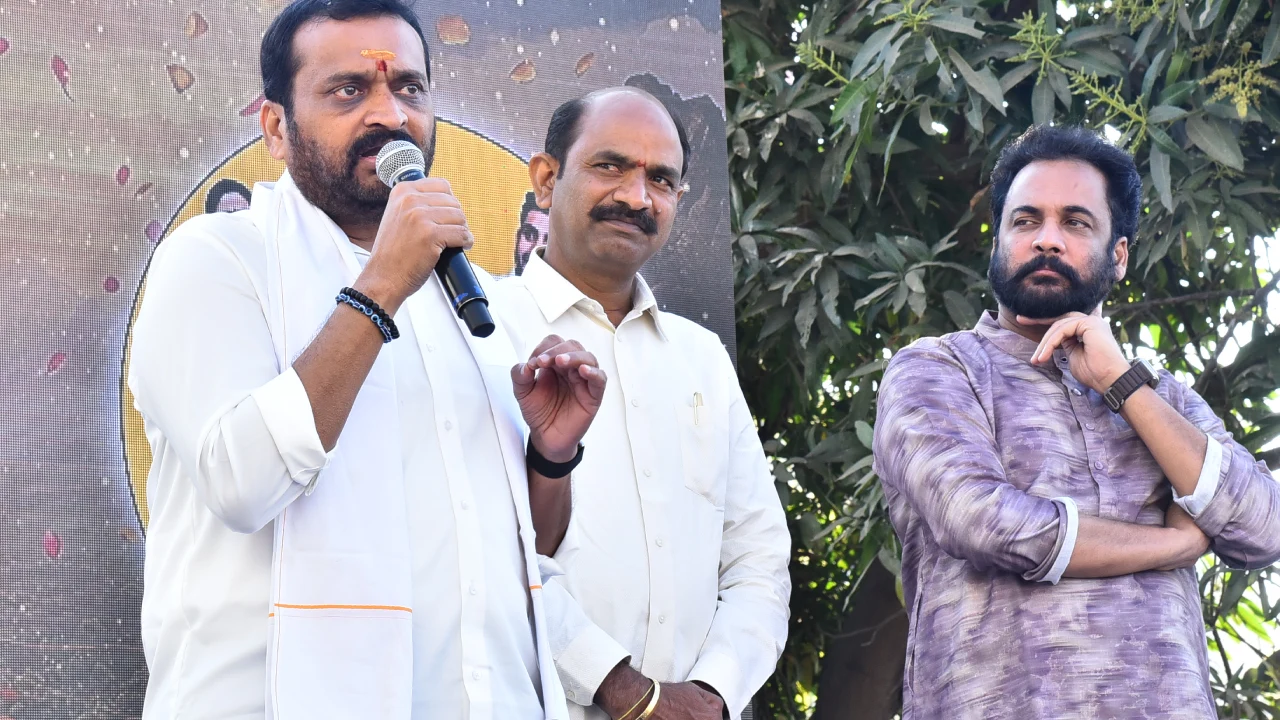 Bandla Ganesh Padhayatra for CM Chandrababu Naidu