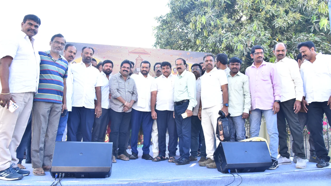 Bandla Ganesh Padhayatra for CM Chandrababu Naidu