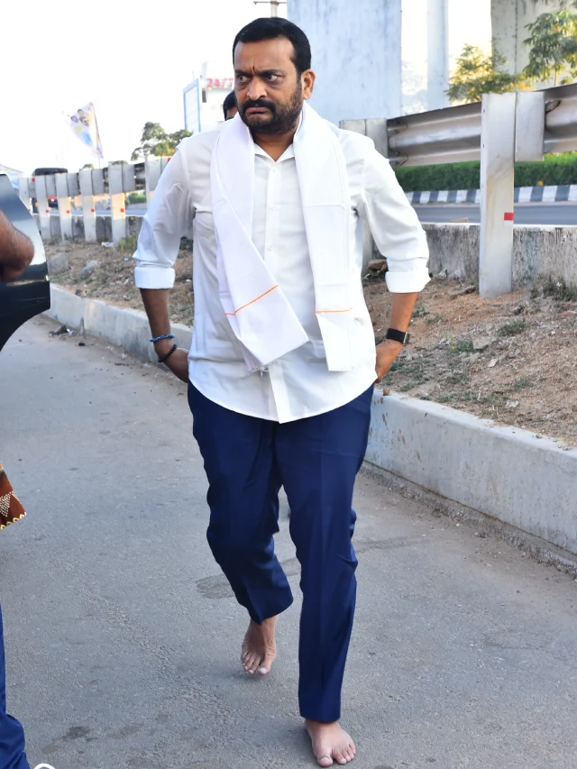 Bandla Ganesh Padhayatra for CM Chandrababu Naidu