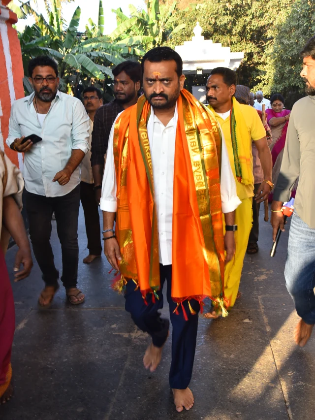 Bandla Ganesh Padhayatra for CM Chandrababu Naidu