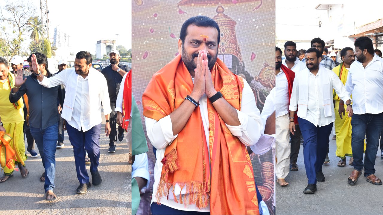 Bandla Ganesh : చంద్రన్న కోసం బండ్లన్న పాదయాత్ర.. బండ్ల గణేష్ పాదయాత్ర ఫొటోలు..