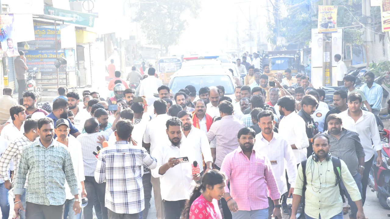 Bandla Ganesh Padhayatra for CM Chandrababu Naidu