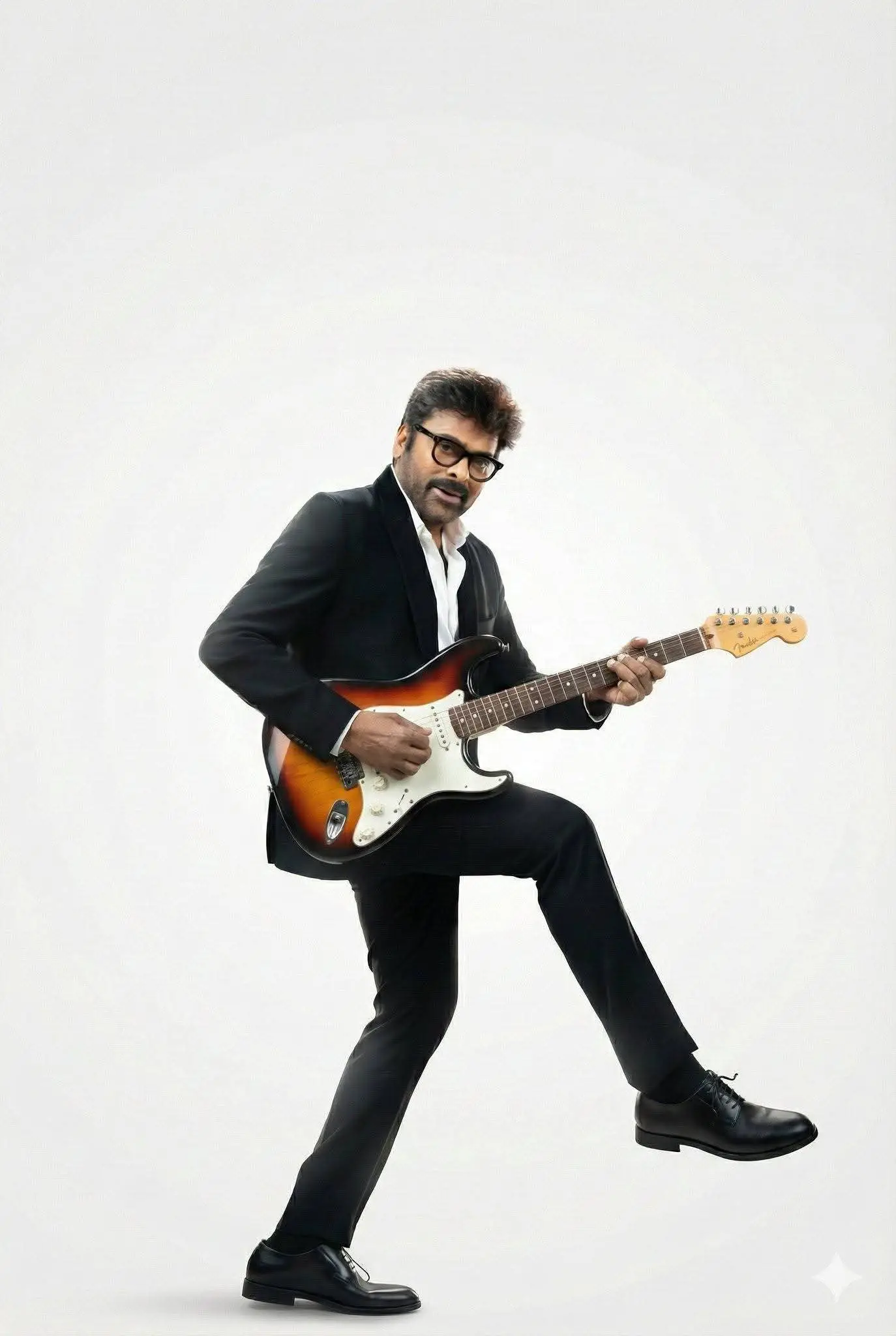 Chiranjeevi stylish looks from mana shankara varaprasad garu movie (1)