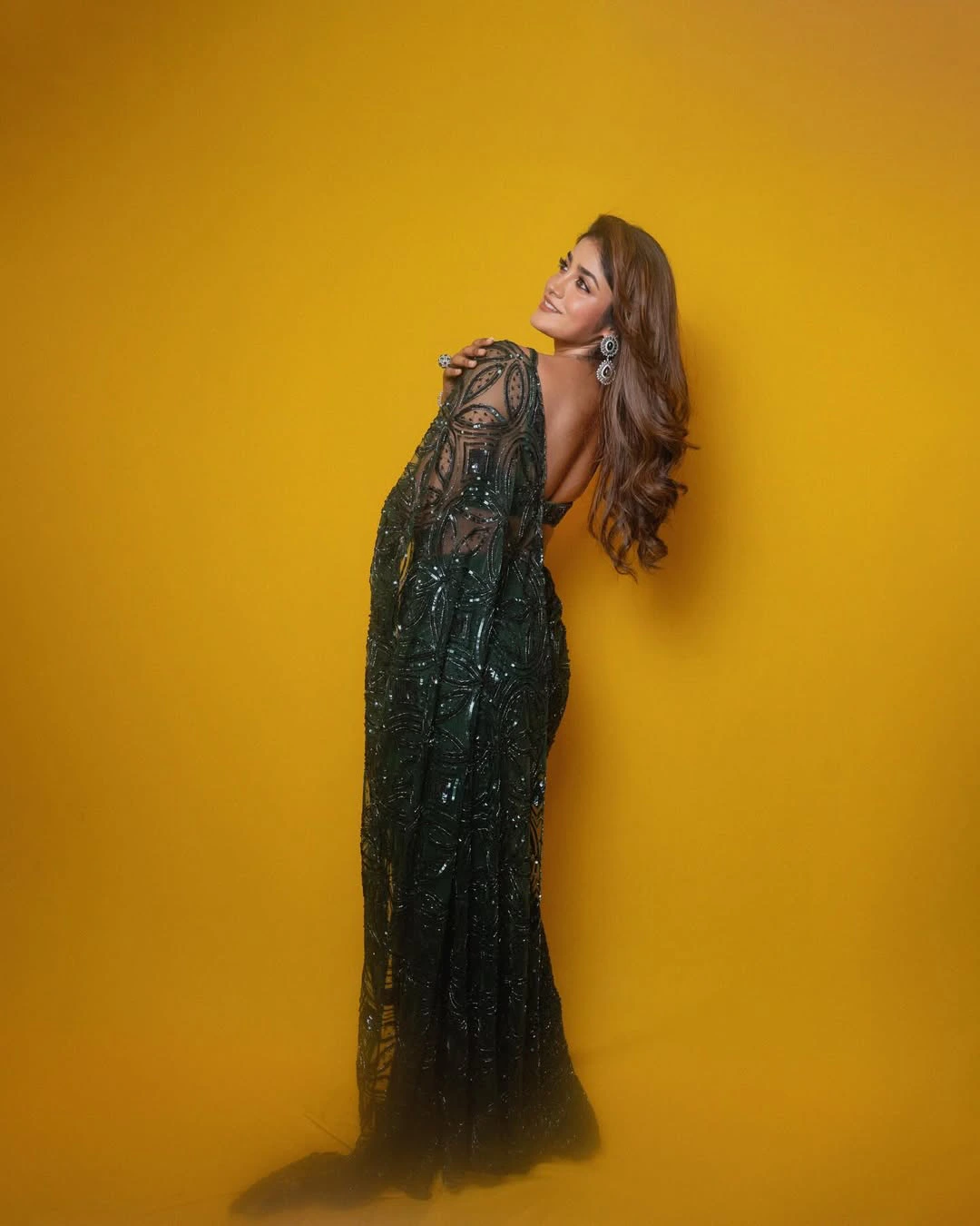 Dimple Hayathi Shines in Saree