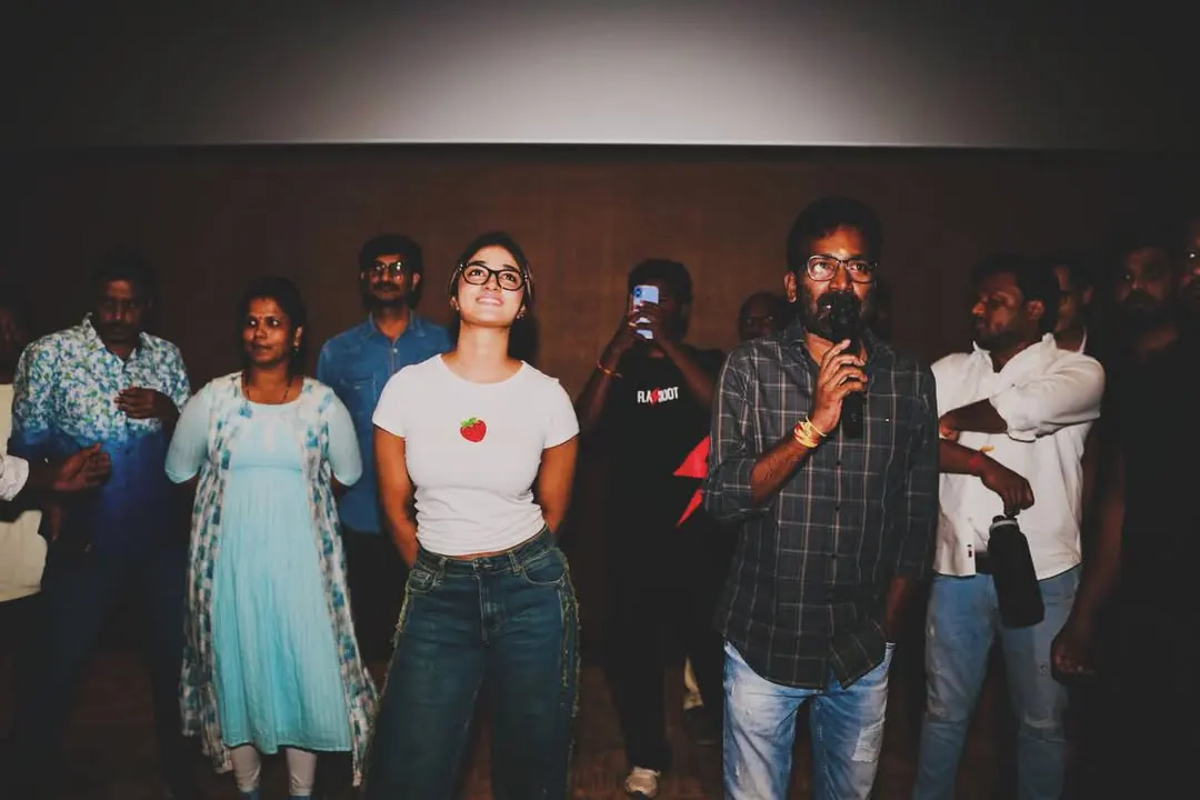 Dimple Hayathi Appearance in ART Cinemas