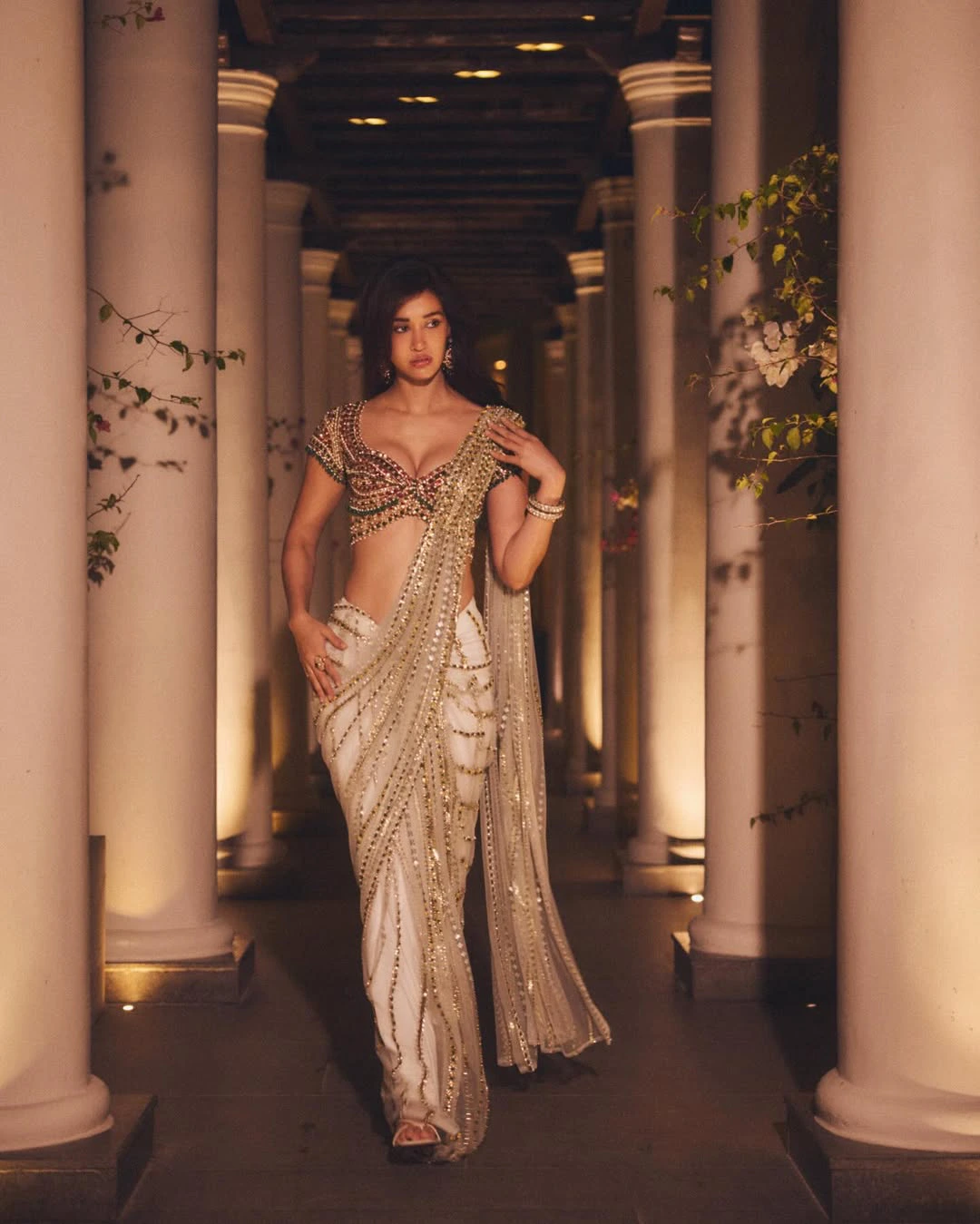 Disha Patani Stunning Looks in Saree