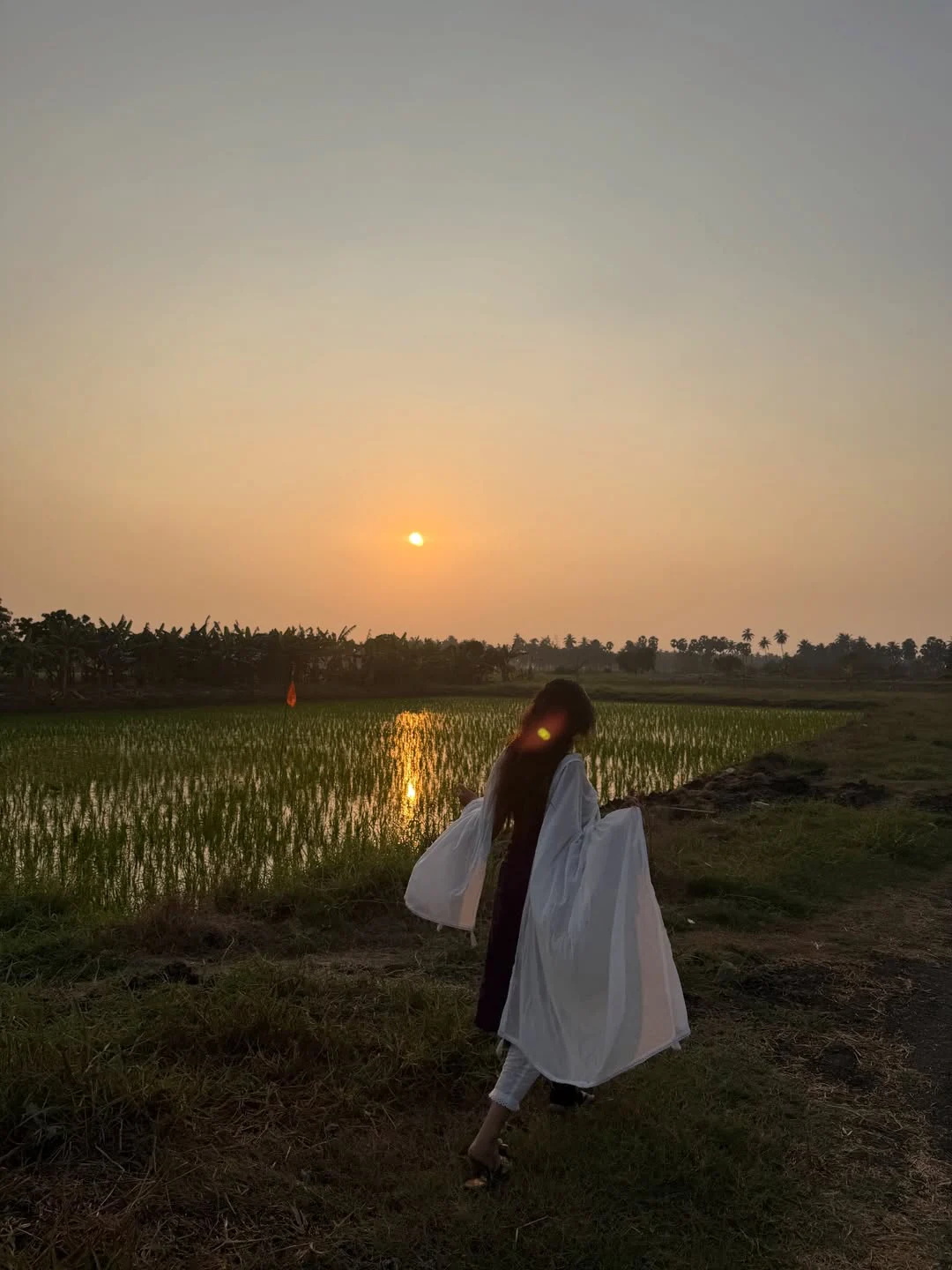 Divi Enjoying Sankranthi in Bhimavaram