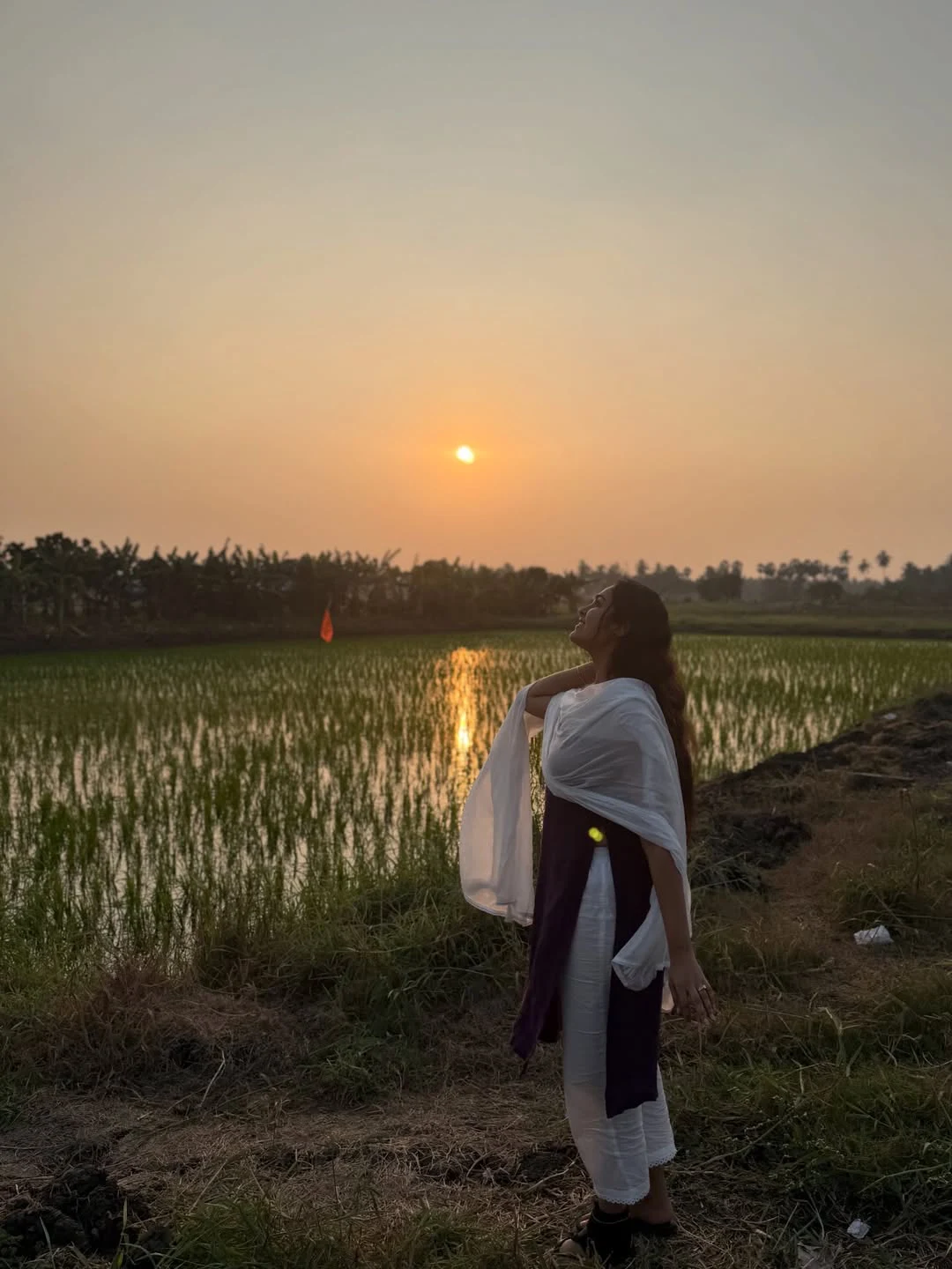 Divi Enjoying Sankranthi in Bhimavaram