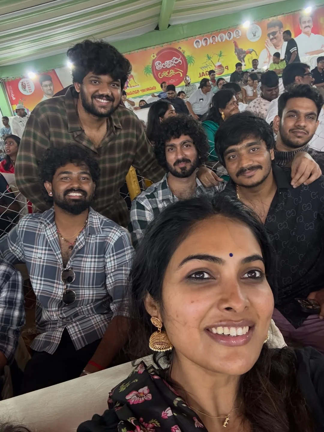 Divi Enjoying Sankranthi in Bhimavaram