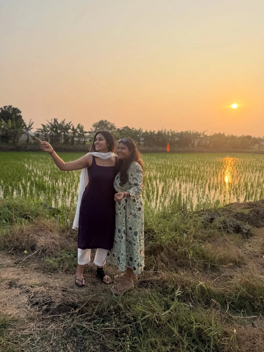 Divi Enjoying Sankranthi in Bhimavaram