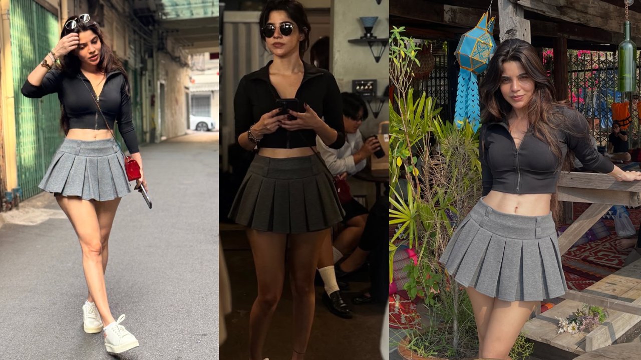 Divyabharathi : బాబోయ్ షార్ట్ స్కర్ట్ లో దివ్యభారతి హాట్ పోజులు..