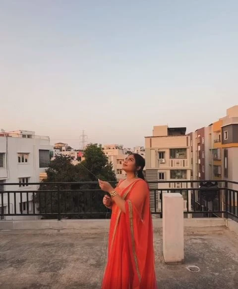 Comedian Viva Harsha Sankranthi Celebrations with his Wife