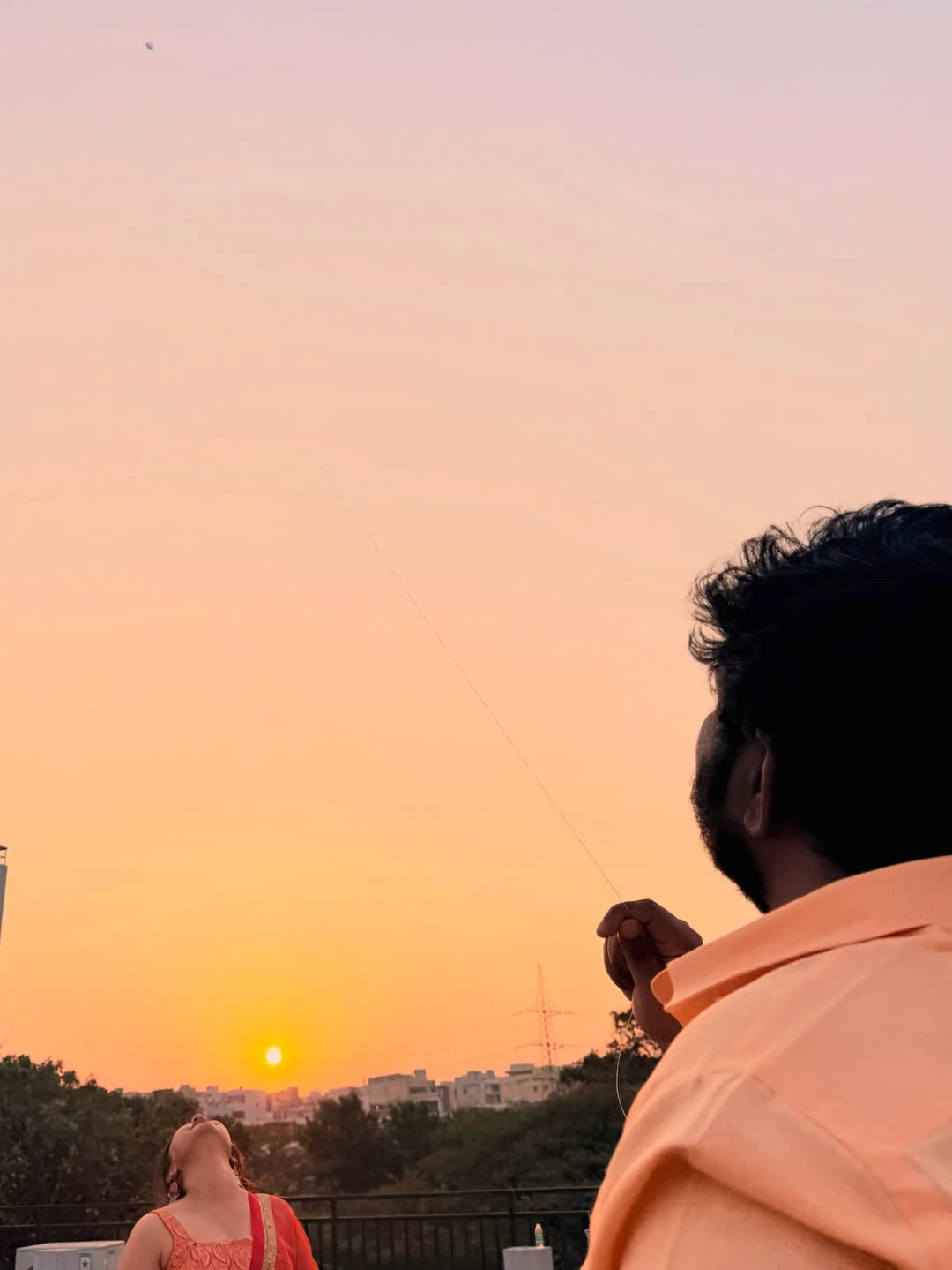 Comedian Viva Harsha Sankranthi Celebrations with his Wife