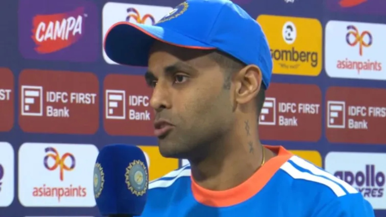 IND vs NZ : స్కూల్ ప్రిన్సిపాల్, టీచర్ల వ‌ల్లే ఇదంతా.. ప‌రీక్ష‌ల‌ప్పుడు కూడా.. సూర్య‌కుమార్ యాద‌వ్ కామెంట్స్‌..