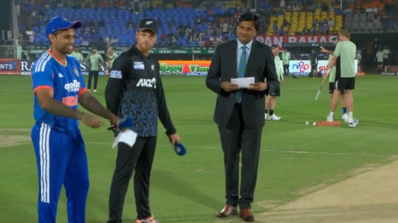 Ind vs NZ : ఐదో టీ20 మ్యాచ్‌లో టాస్ గెలిచి బ్యాటింగ్ ఎంచుకున్న‌ భార‌త్.. తుది జ‌ట్టులో రెండు మార్పులు