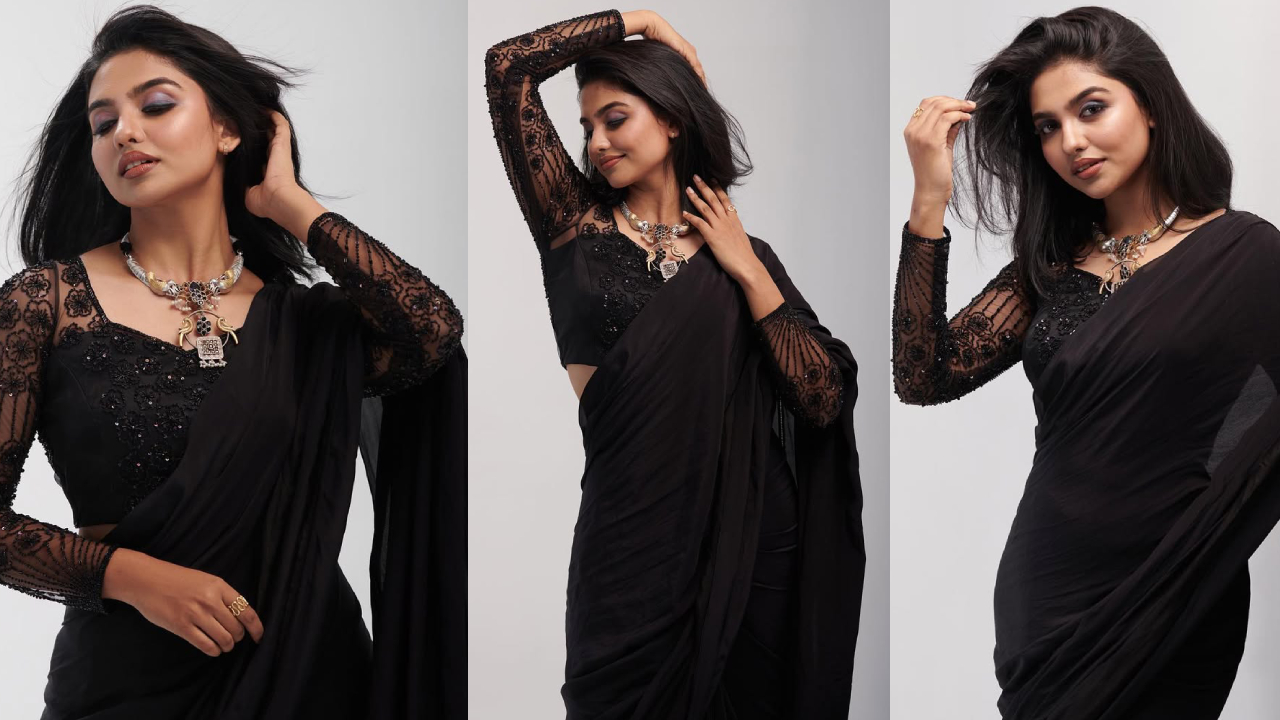 Mamitha Baiju: బ్లాక్ శారీలో మమిత గ్లామర్ టచ్.. వైరల్ అవుతున్న ఫొటోలు